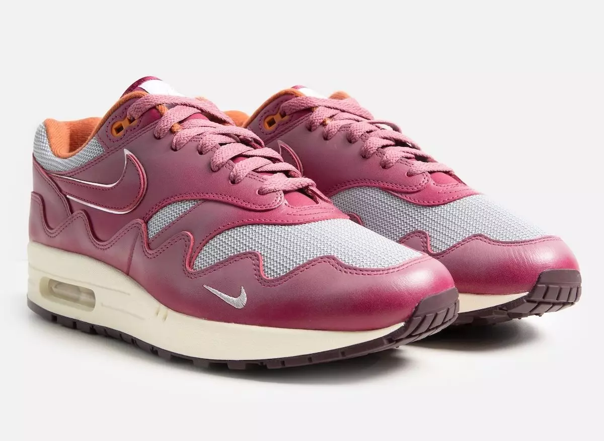 Patta Nike Air Max 1 Rush Maroon DO9549-001 Data lansării