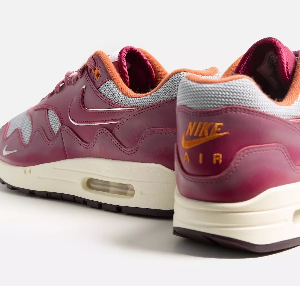 Patta Nike Air Max 1 Rush Maroon DO9549-001 Թողարկման ամսաթիվ