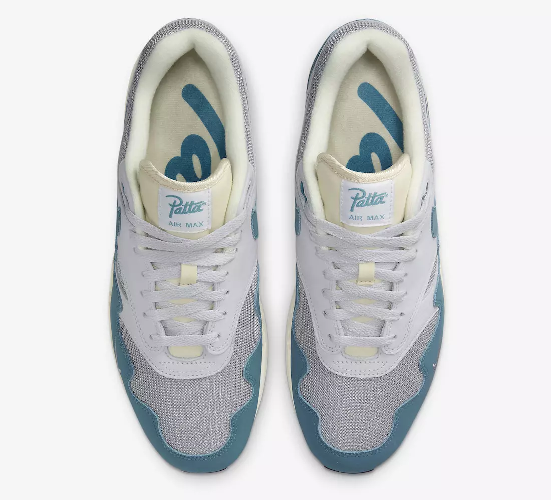 Patta Nike Air Max 1 Aqua Noise DH1348-004 Data de lançamento