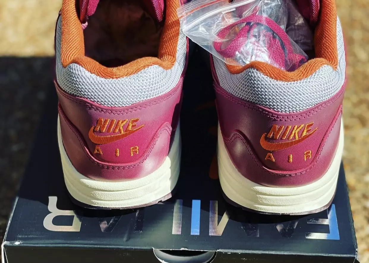 Patta Nike Air Max 1 Night Maroon Tanggal Rilis