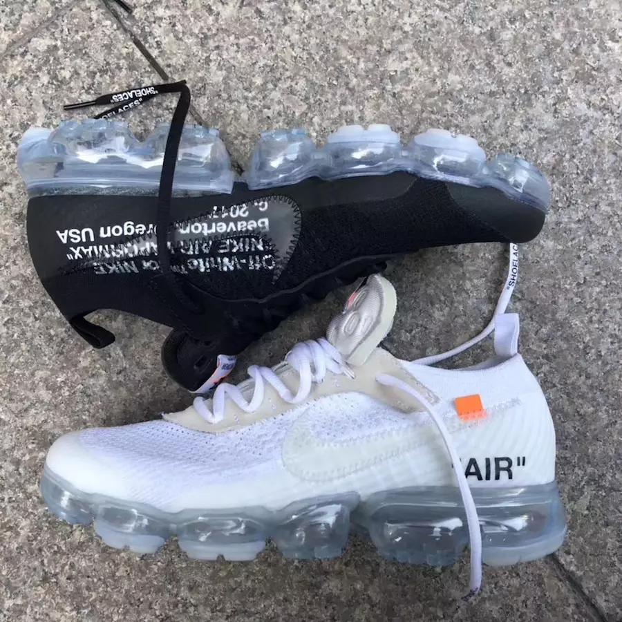 Off-White Nike VaporMax Black White 2018 Tarikh Tayangan