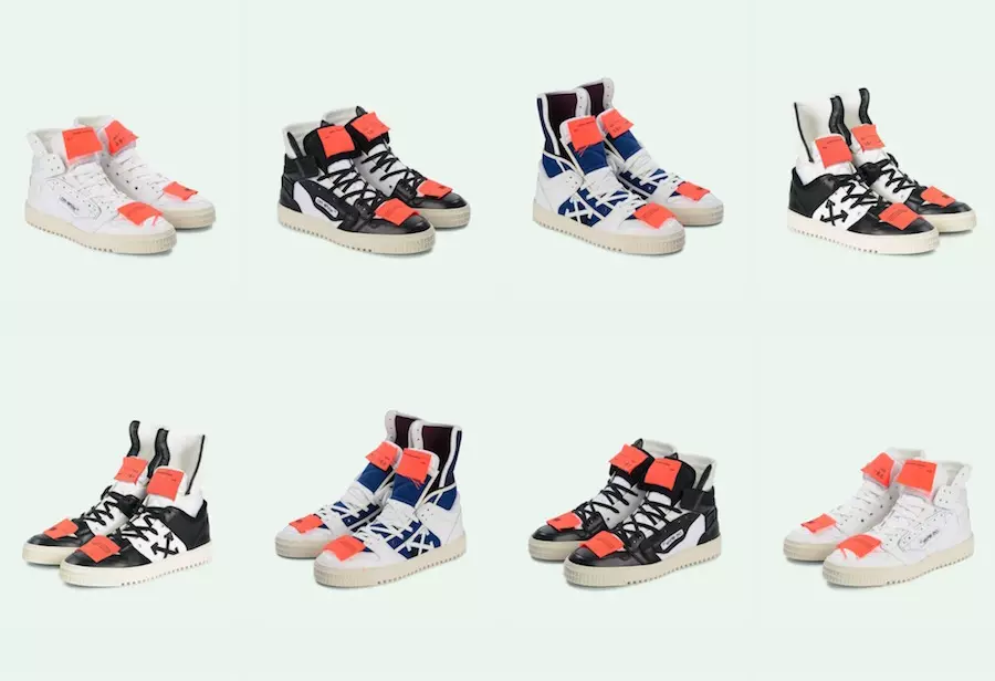 Virgil Abloh verëffentlecht OFF-WHITE's 3.0 Sneakers