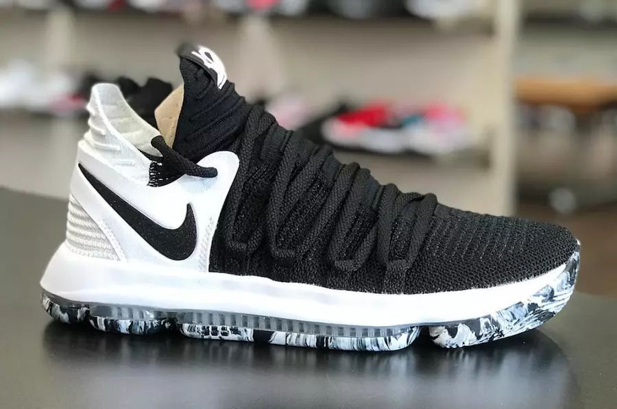 Nike KD 10 Black White 897815-008 Датум на издавање