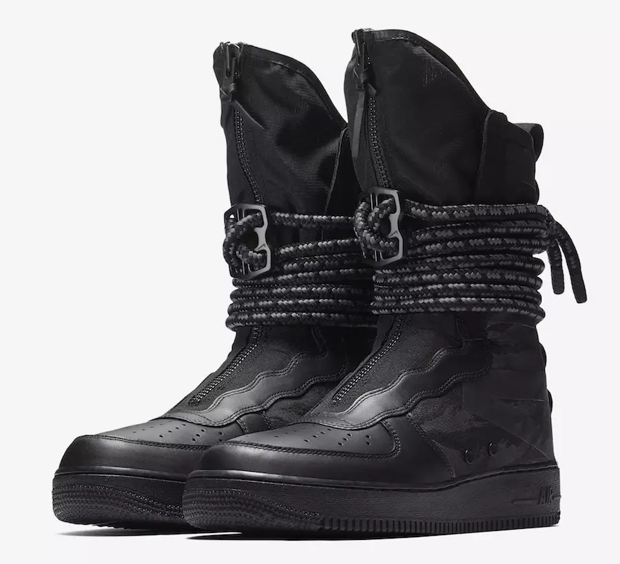 Nike SF-AF1 High Black Dark Grey Udgivelsesdato