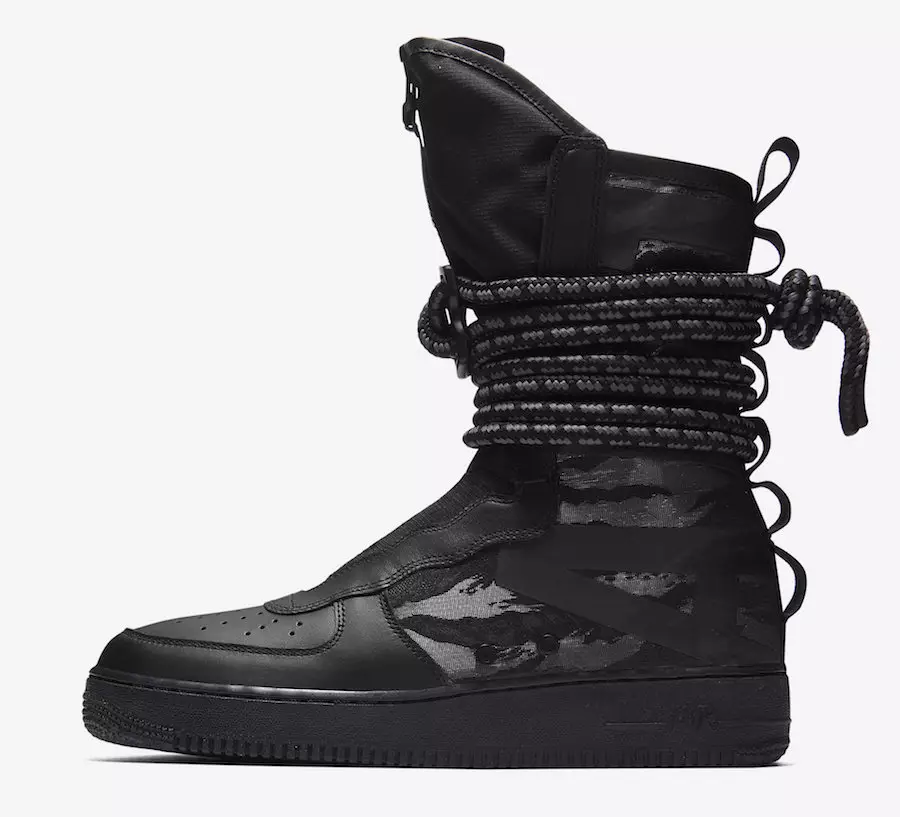 Nike SF-AF1 High Black אפור כהה תאריך שחרור