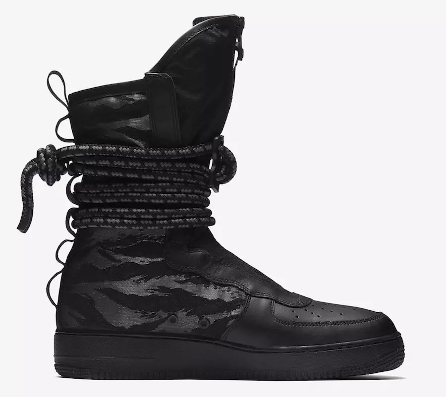 Nike SF-AF1 High Zwart Donkergrijs Releasedatum