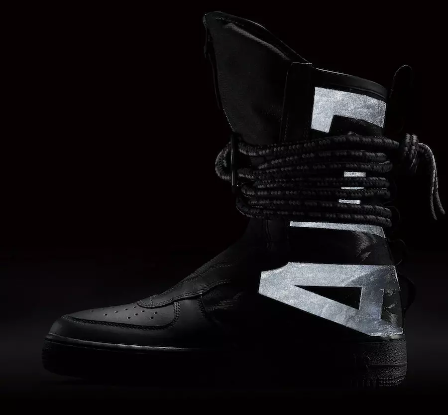 Nike SF-AF1 High Black Grey Data de llançament