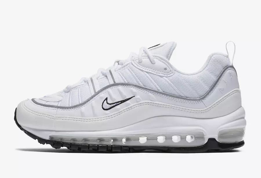 Nike Air Max 98 White Reflective Silver AH6799-103