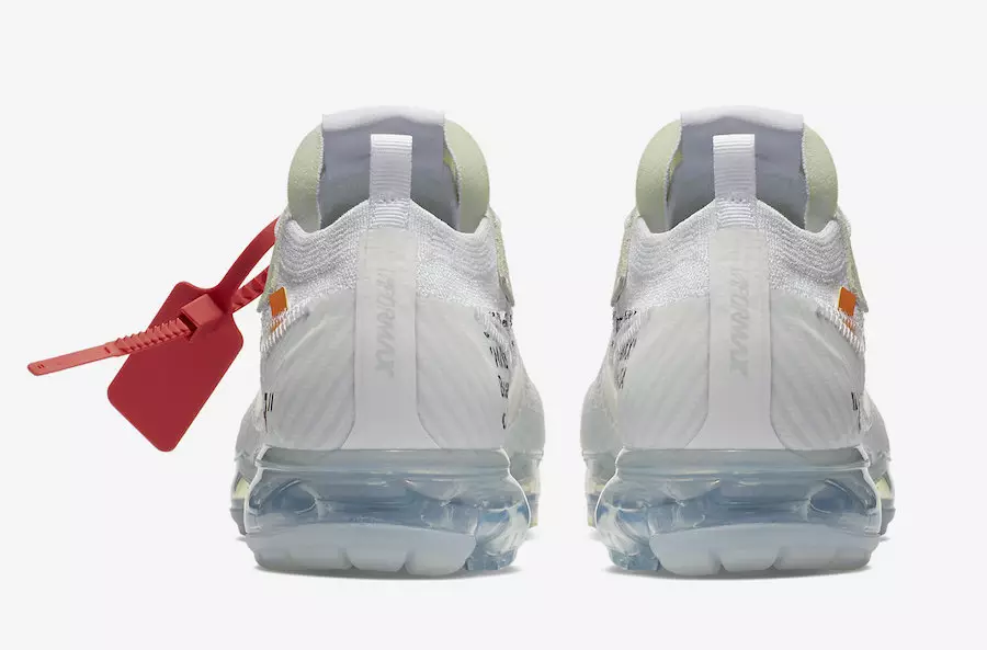 Off-White Nike Air VaporMax White AA3831-100 Dátum vydania