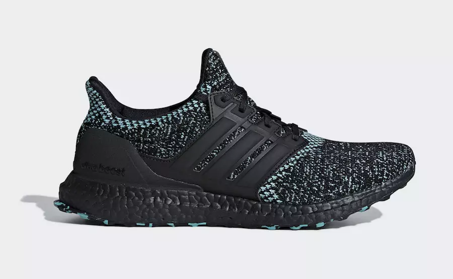 Adidas Ultra Boost Core Preto True Green EE3733 Data de lançamento