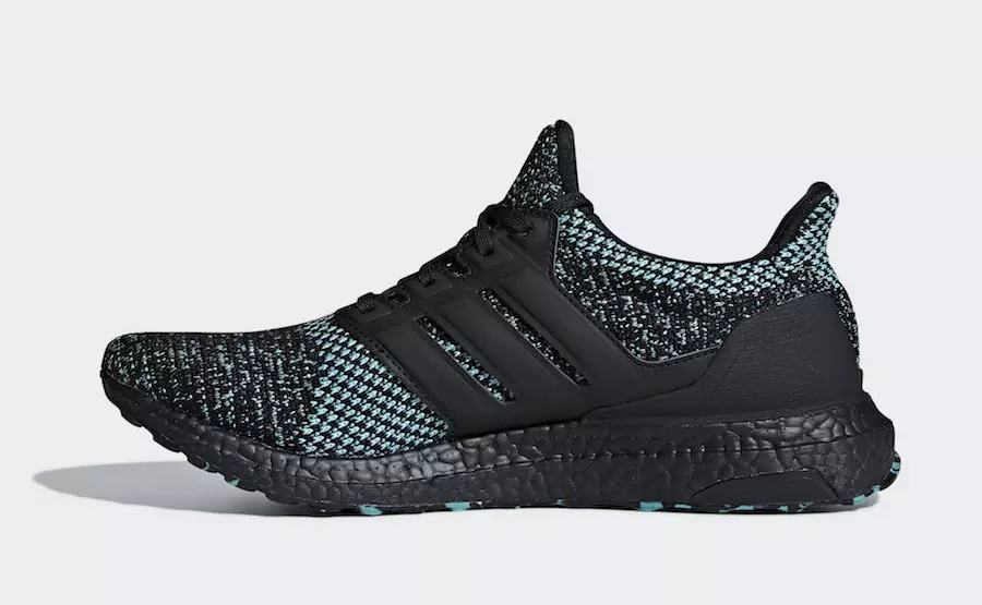 Adidas Ultra Boost Core Preto True Green EE3733 Data de lançamento