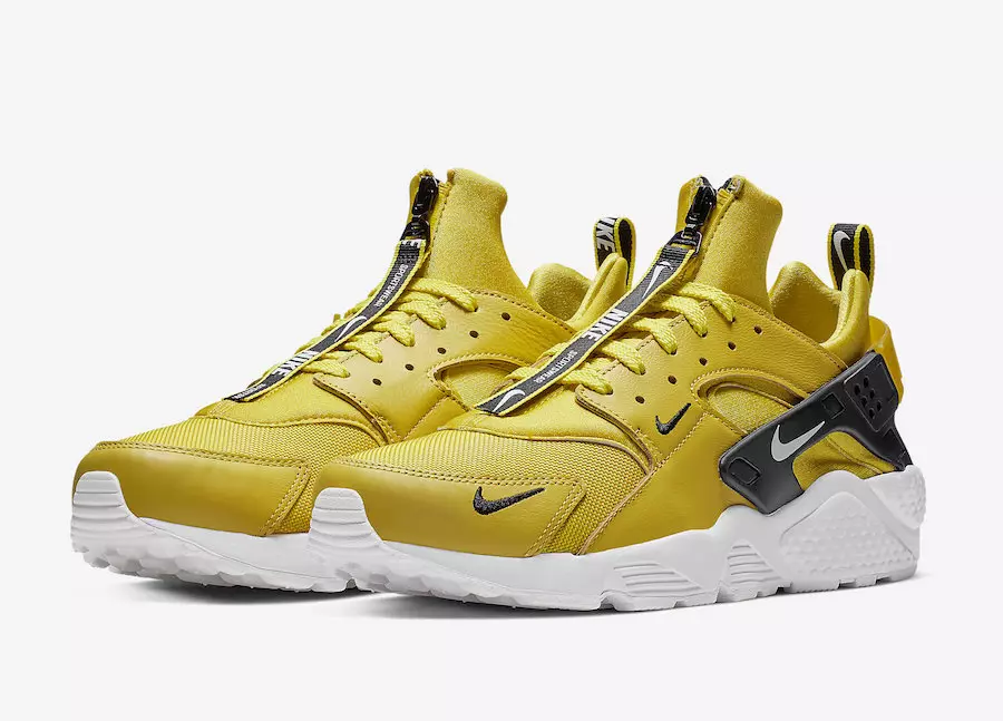 Nike Air Huarache Zip Bright Citron BQ6164-700 Megjelenés dátuma