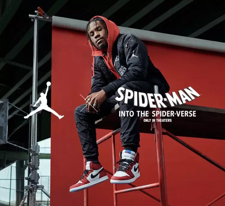 Spider-Man Air Jordan 1 Origin Story Spider-Verse