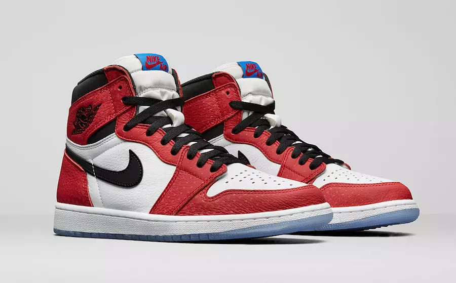 Spider-Man Air Jordan 1 Origin Story Spider-Verse 555088-602 Releasedatum