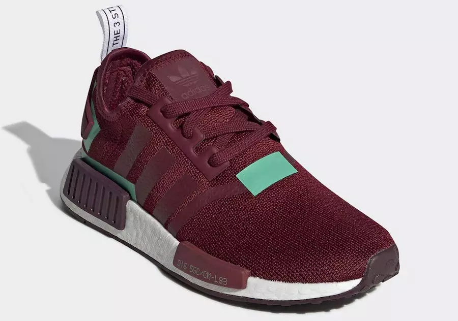 adidas NMD R1 Collegiate Burgúine BD8007 Dáta Eisiúna