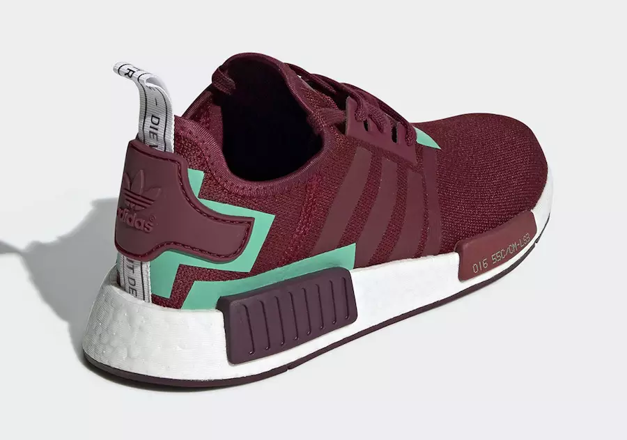 Ημερομηνία κυκλοφορίας adidas NMD R1 Collegiate Burgundy BD8007