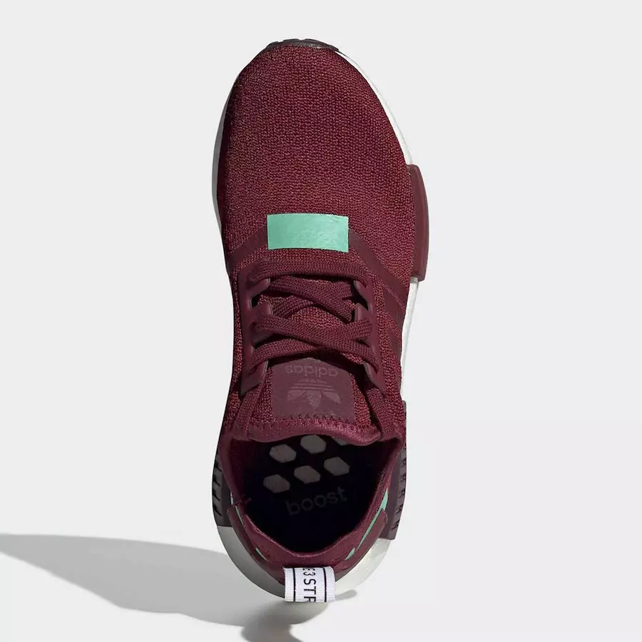 Ημερομηνία κυκλοφορίας adidas NMD R1 Collegiate Burgundy BD8007