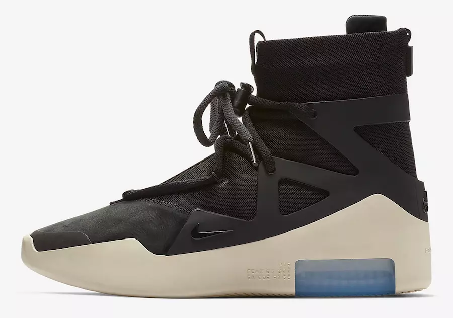 Nike Air Fear of God 1 Negras AR4237-001 Fecha de lanzamiento Precio