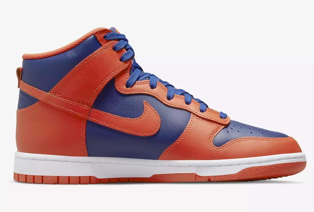 Nike Dunk High Orange Blue DD1399-800 Data lansării