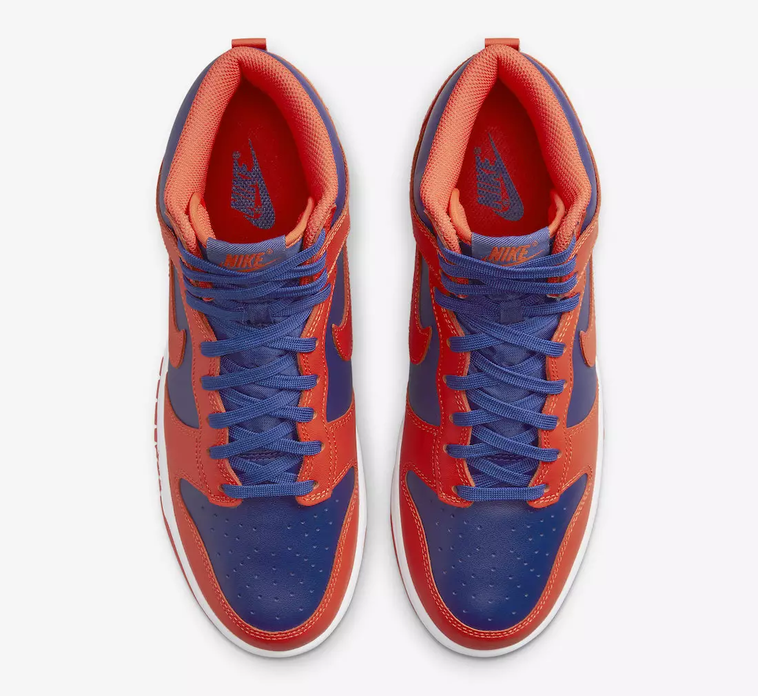 Nike Dunk High Orange Blue DD1399-800 Թողարկման ամսաթիվ