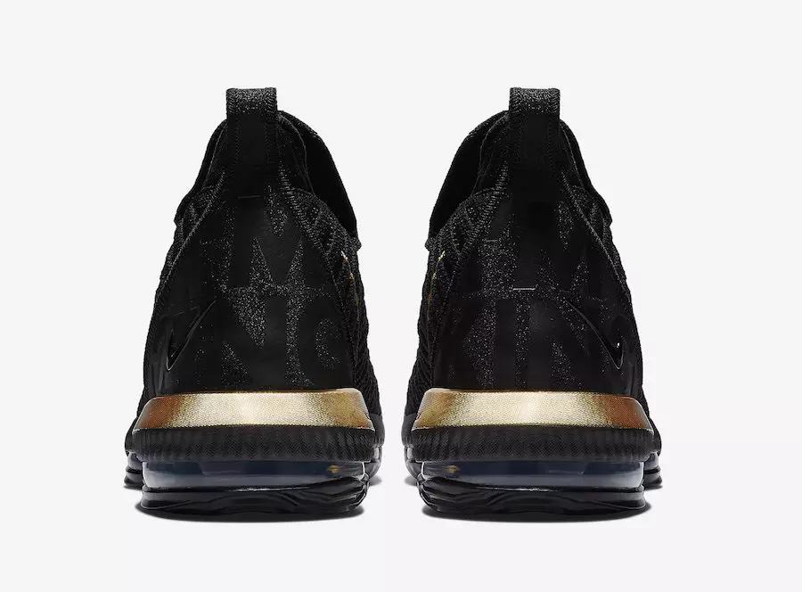 Nike LeBron 16 Im King Zwart Goud BQ5970-007 Releasedatum