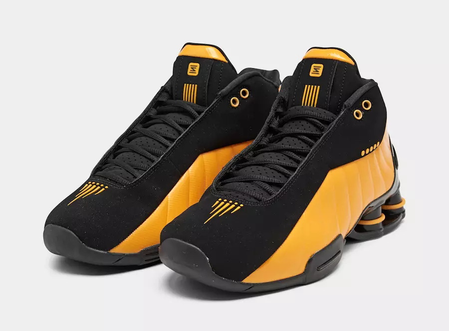 Nike Shox BB4 Black University Gold AT7843-002 худалдаанд гарсан огноо