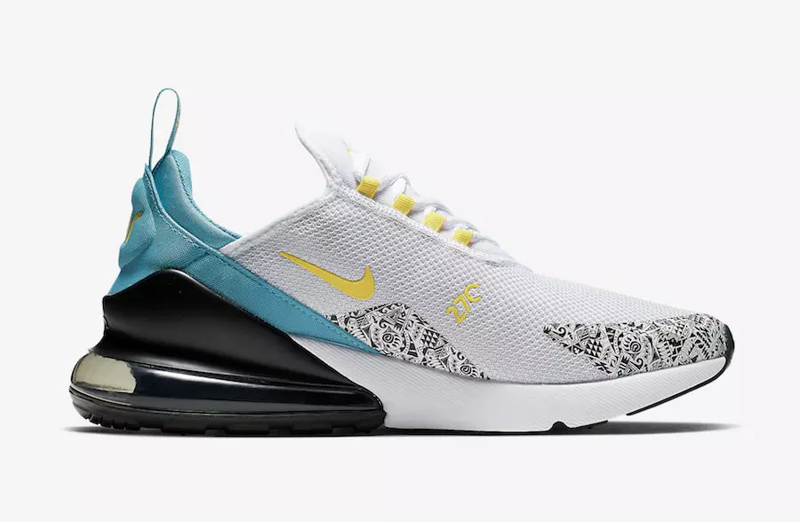 Nike Air Max 270 N7 CJ0949-100 מעלדונג טאָג