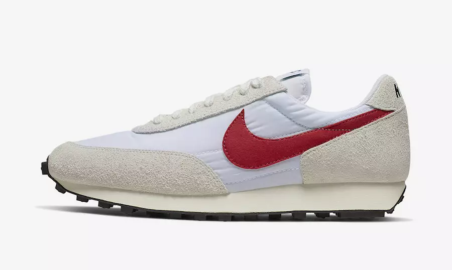 Nike Daybreak ווייסע אוניווערסיטעט רויט BV7725-100 מעלדונג טאָג