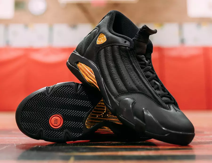 Air Jordan 14 DMP Finals Pack Vàng đen