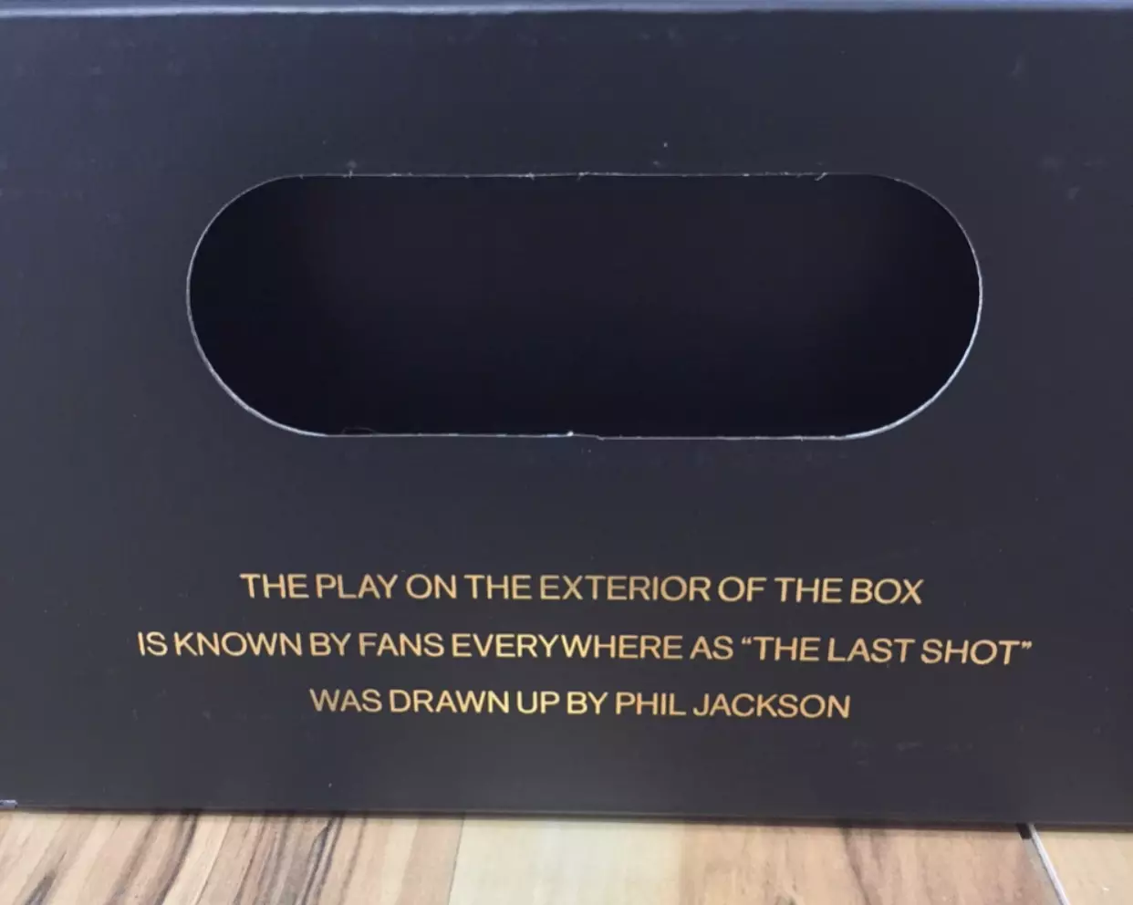 Caja del paquete de la final de Air Jordan