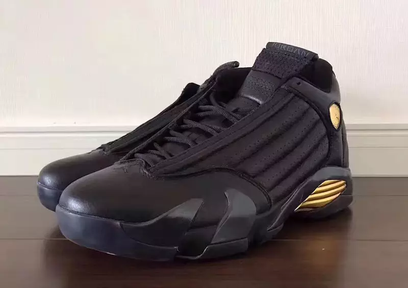 DMP Air Jordan 14 Nero Oro Rosso 487471-022