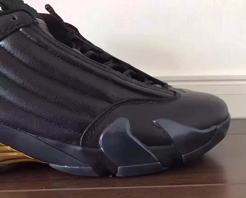 DMP Air Jordan 14 Black Gold Red 487471-022