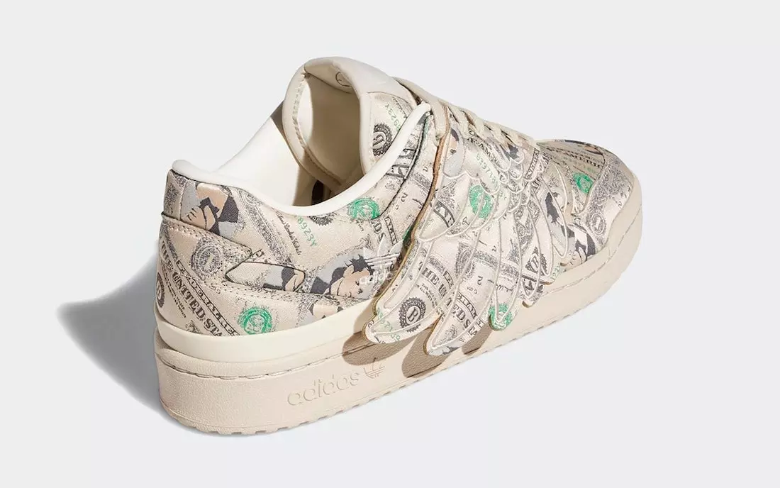 Jeremy Scott adidas Forum Low Wings Money GX6393 Utgivelsesdato