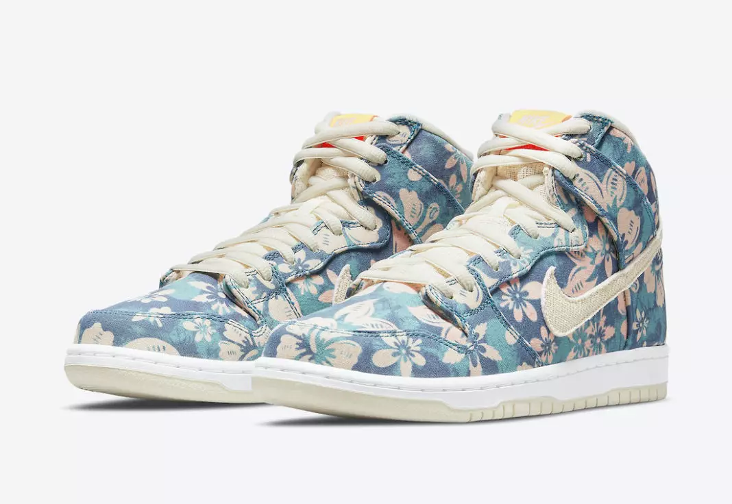 Nike SB Dunk High Hawaii Maui Wowie CZ2232-300 Թողարկման ամսաթիվ