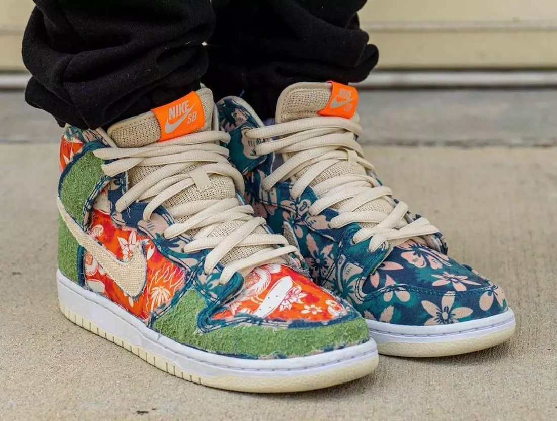 Nike SB Dunk High Hawaii Tear-Away CZ2232-300 Releasedatum