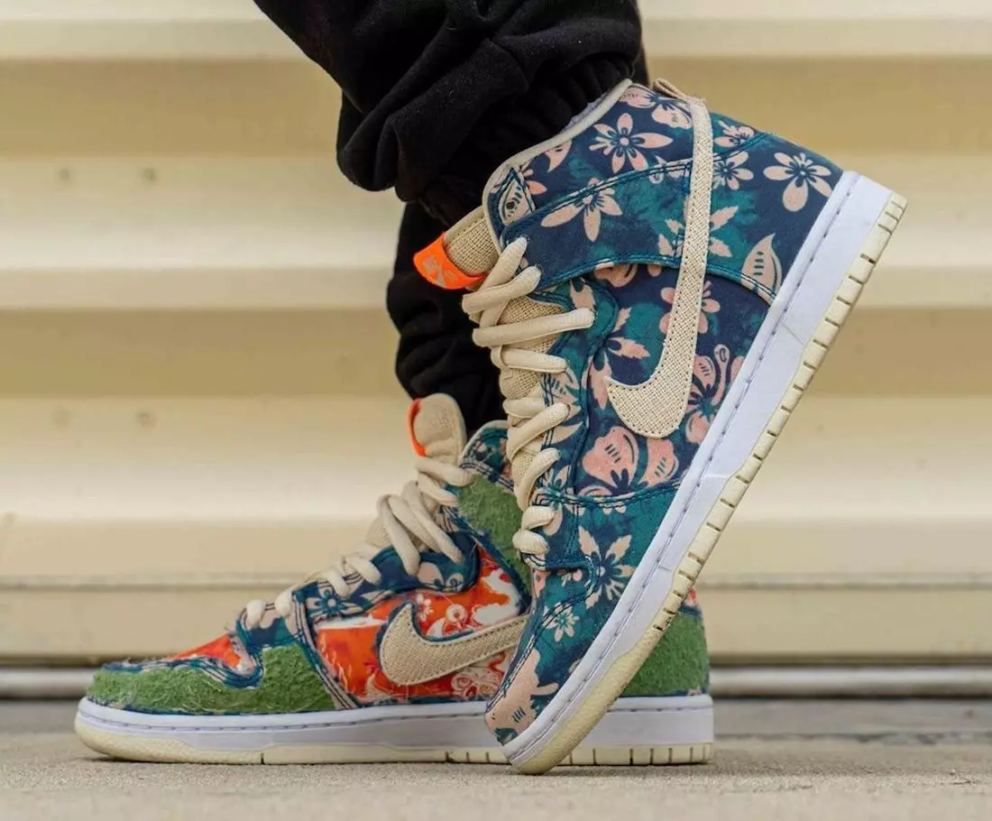 Ngày phát hành Nike SB Dunk High Hawaii Tear-Away CZ2232-300