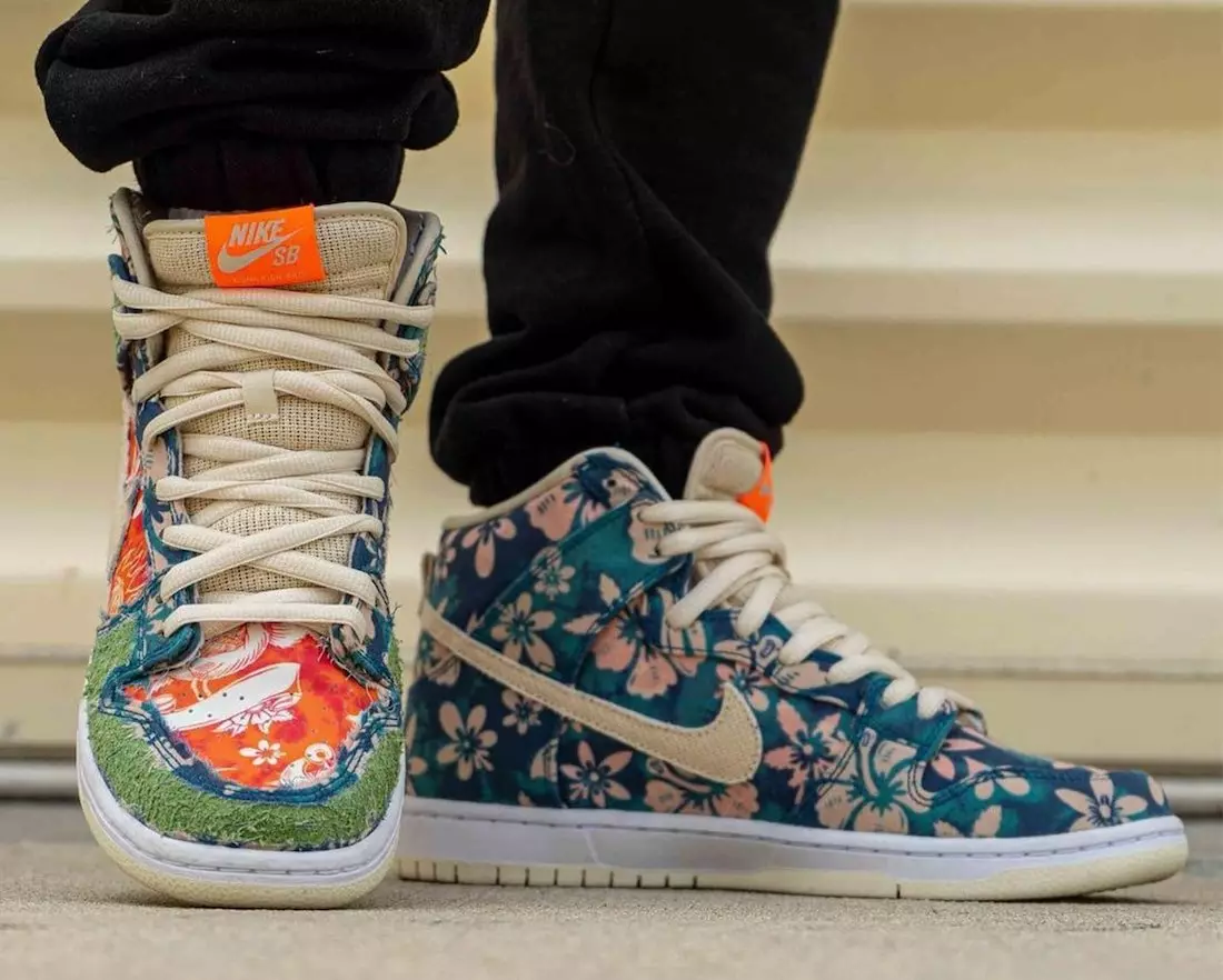 Nike SB Dunk High Hawaii Tear-Away CZ2232-300 გამოშვების თარიღი