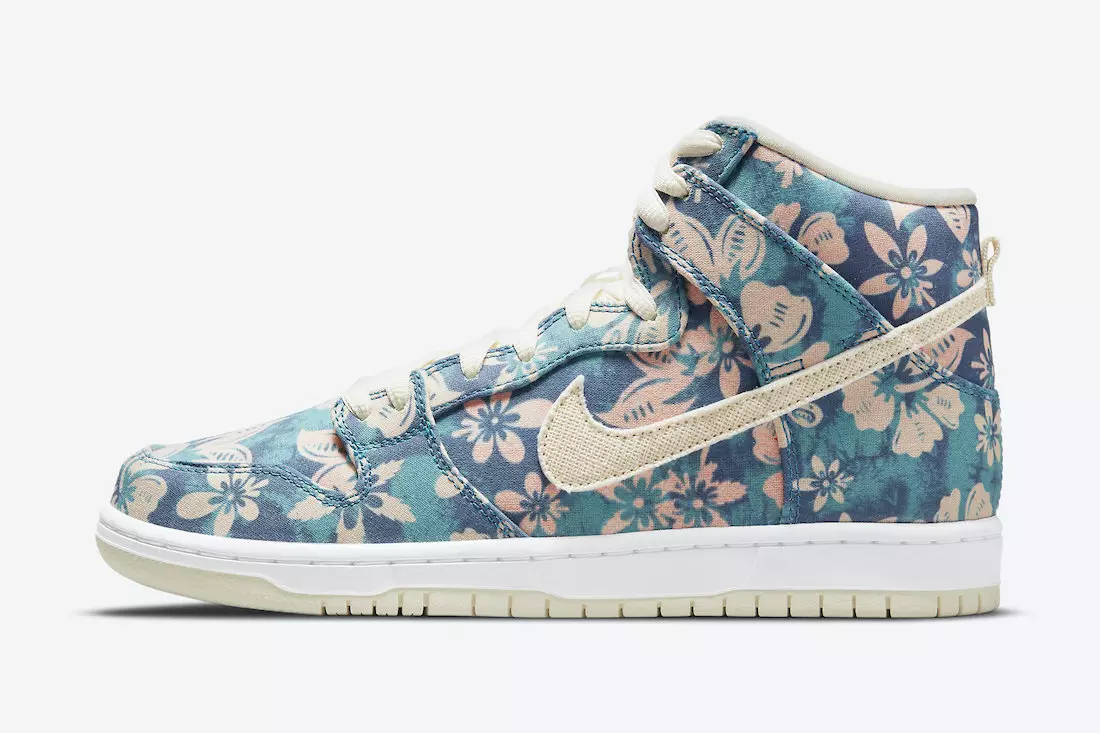 Nike SB Dunk High Hawaii Maui Wowie CZ2232-300 Megjelenés dátuma