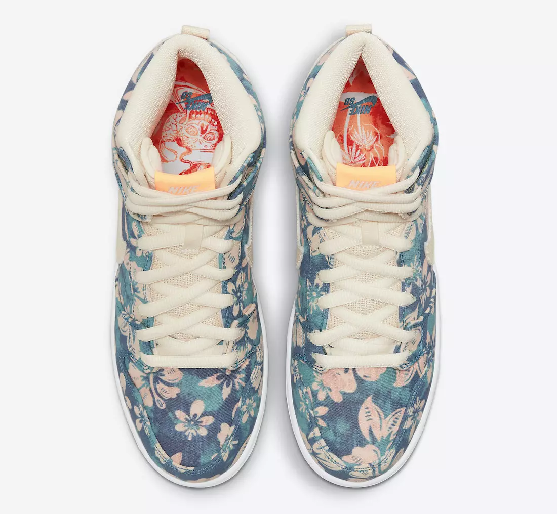 Nike SB Dunk High Hawaii Maui Wowie CZ2232-300 Data lansării