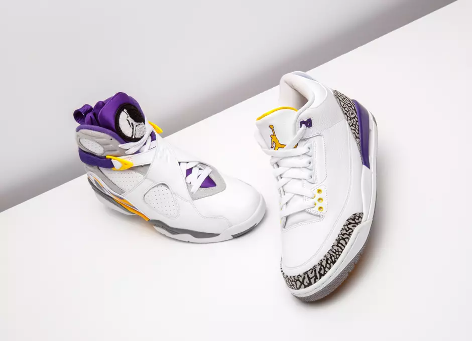 Пакет Air Jordan 3 8 Kobe Bryant