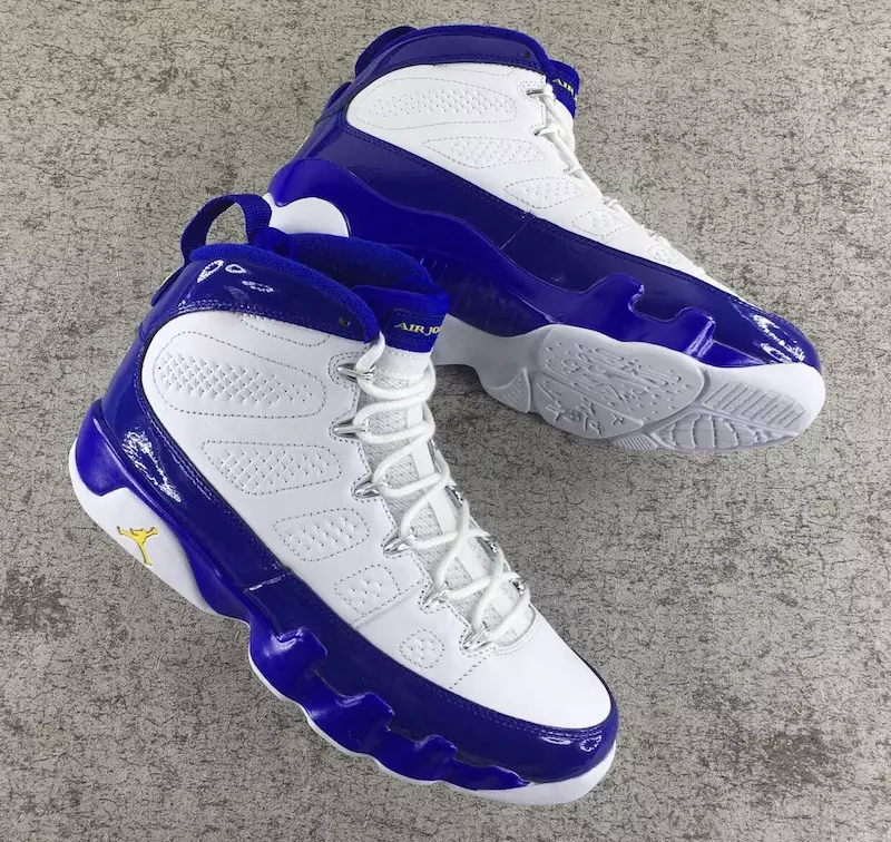 Kobes Air Jordan 9 Lakers