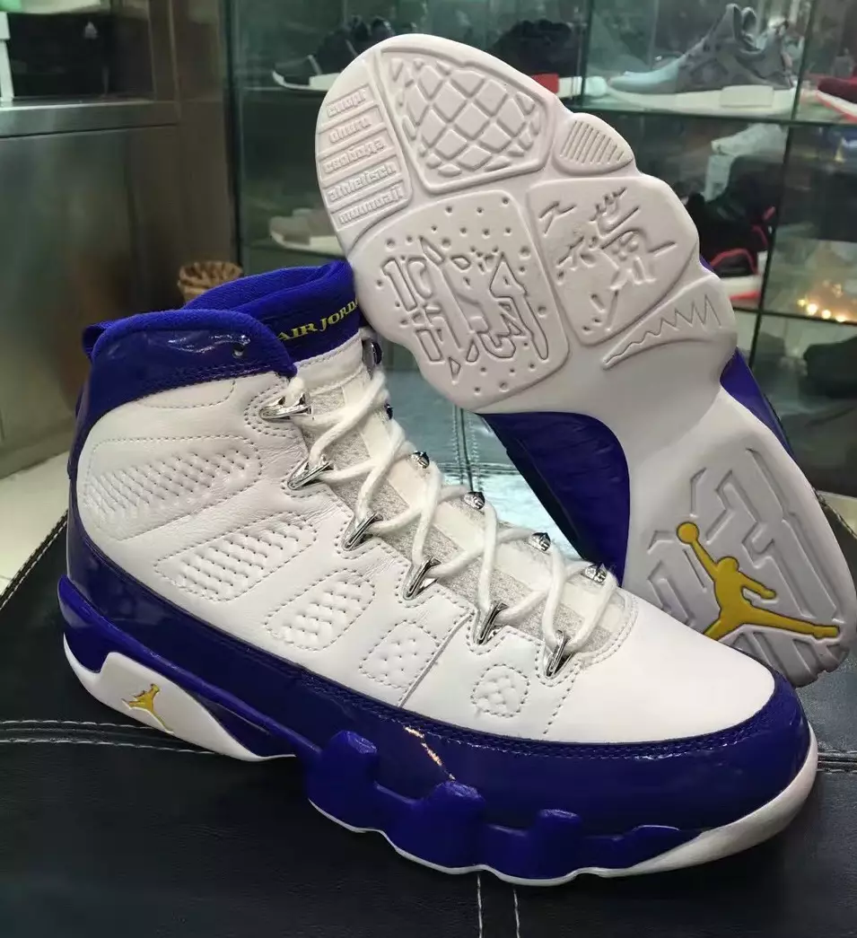 Air Jordan 9 Retro Kobe Lakers