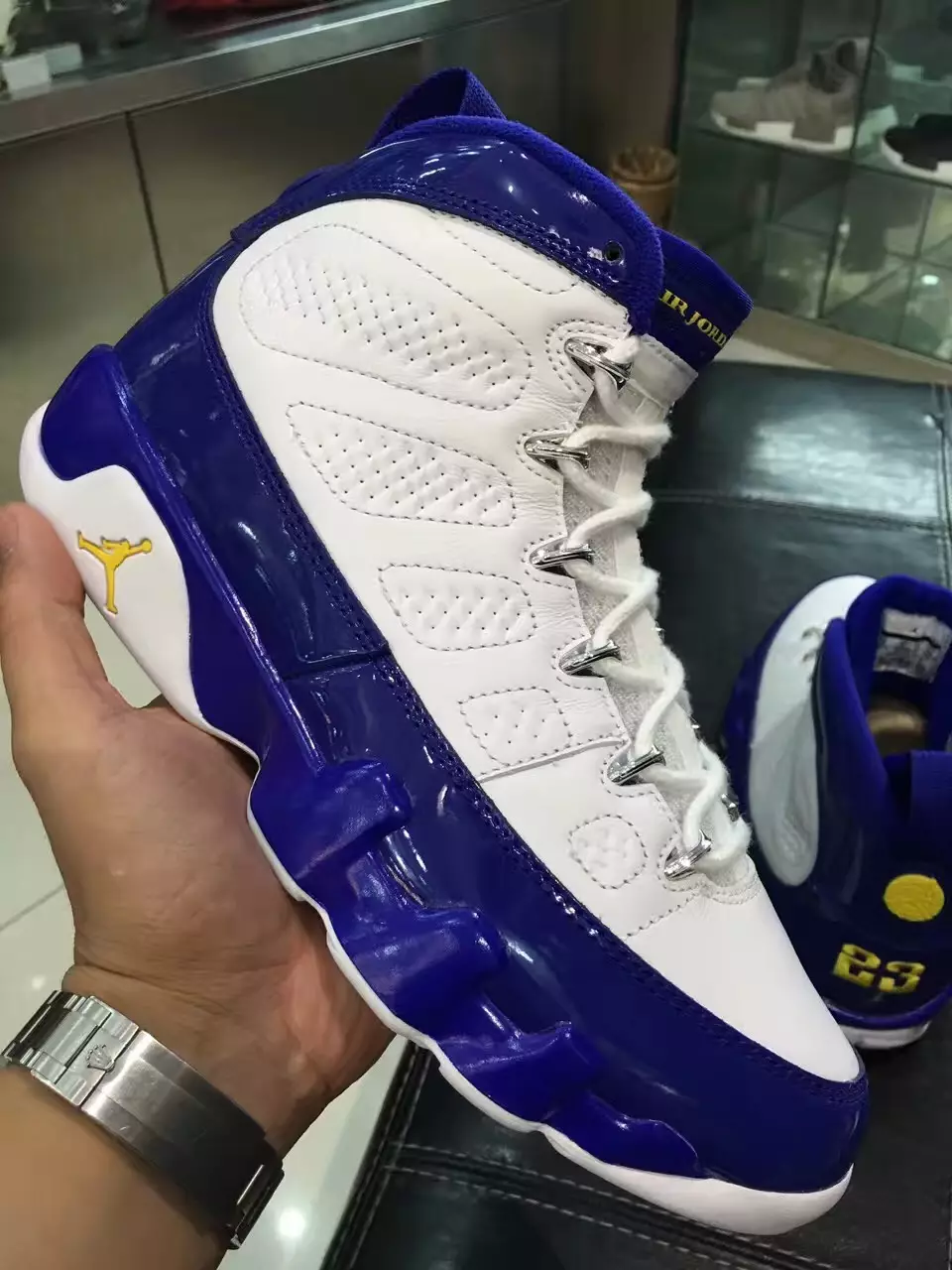 Air Jordan 9 Retro Коби Лейкерс