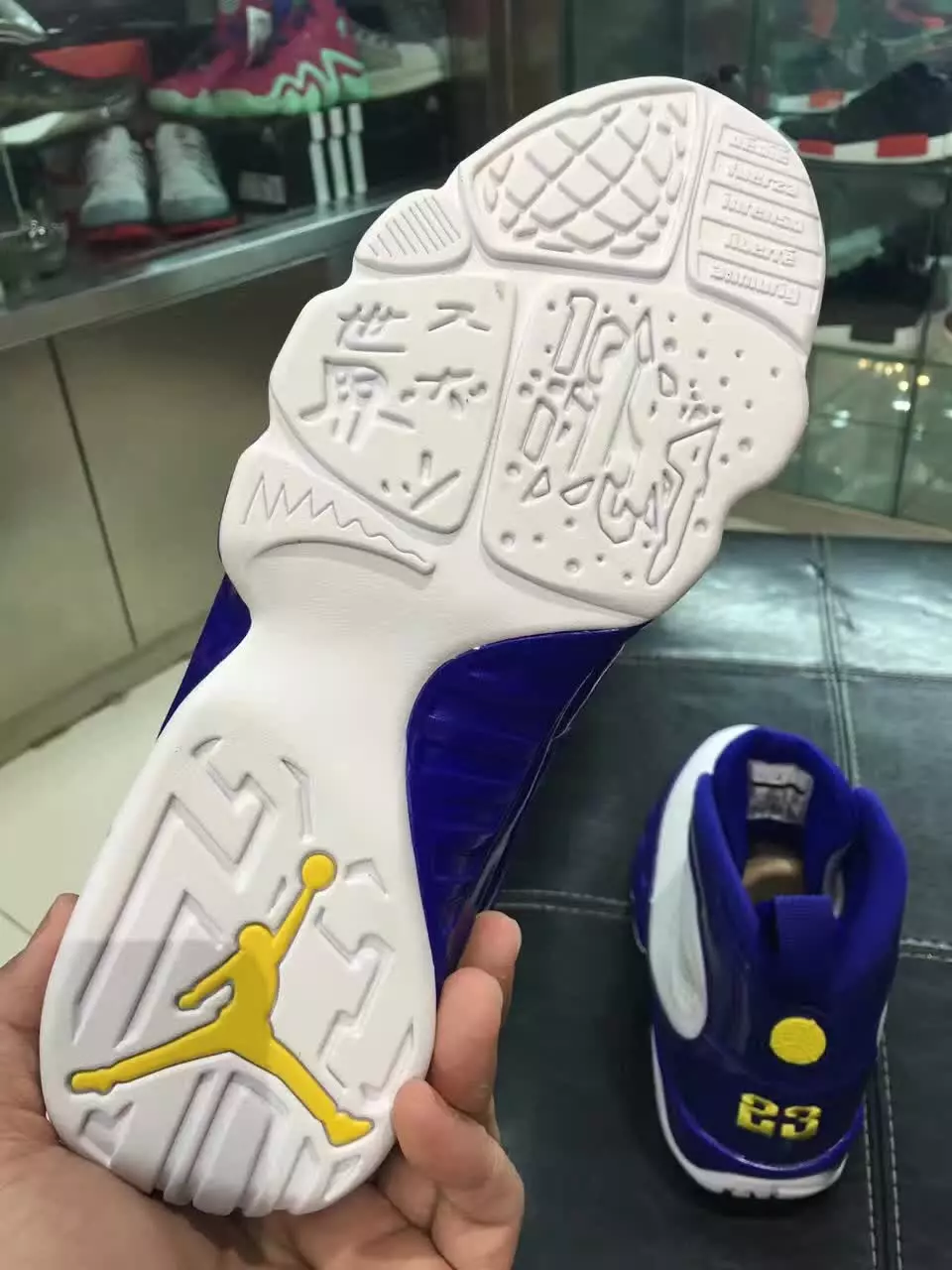 Aer Jordan 9 Retro Kobe Lakers