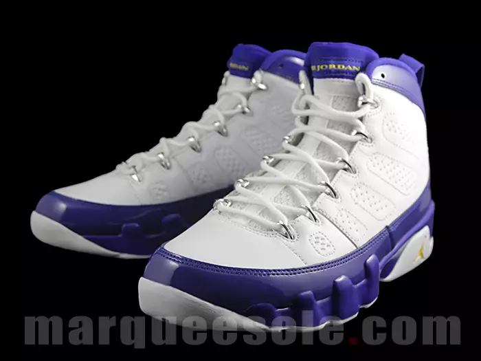 Air Jordan 9 Lakers Кобі Брайант