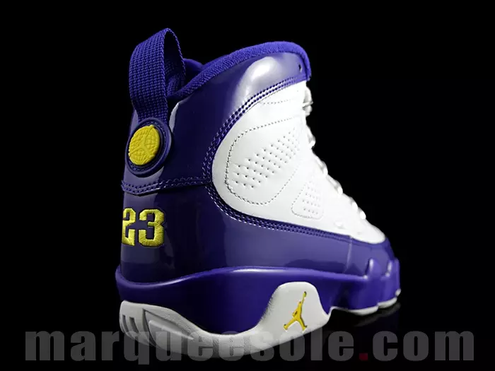 Air Jordan 9 Lakers Кобі Брайант