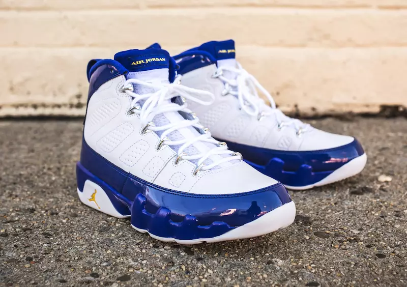 Kobe Bryant Air Jordan 9 Retro Tour geltona