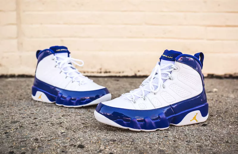 Kobe Bryant Air Jordan 9 Retro Tour အဝါရောင်