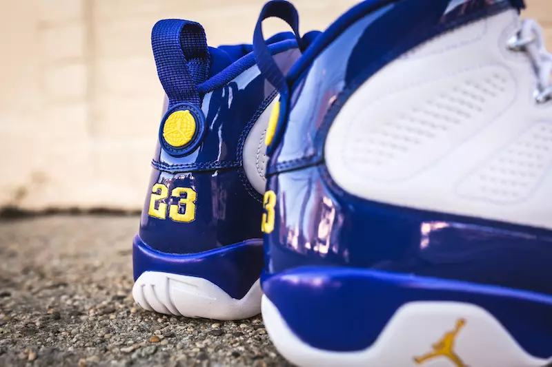 Kobe Bryant Air Jordan 9 Retro Turu Sarı