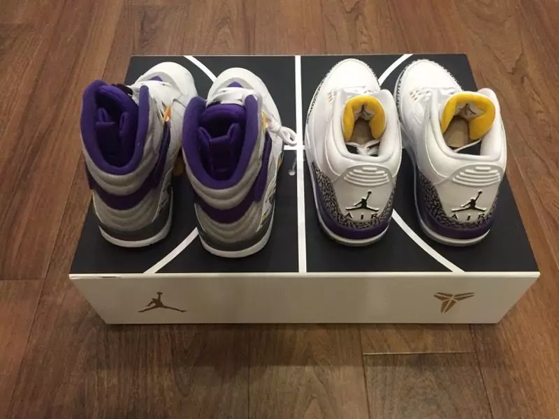 Air Jordan Kobe Bryant White PE to'plami